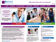 Tablet Screenshot of kanyoconsulting.com